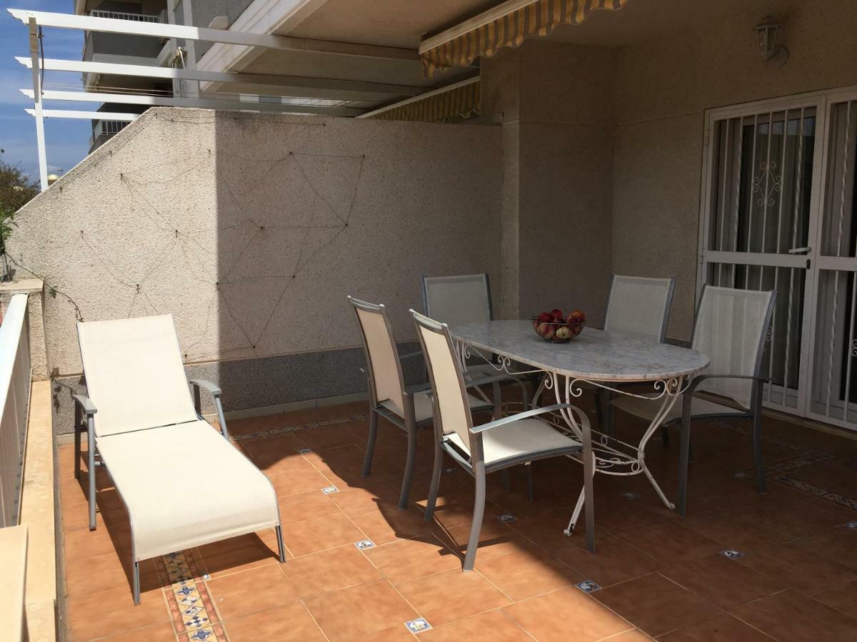 Fantastico Bajo Con Jardin En Playa De Canet Canet d'En Berenguer Luaran gambar